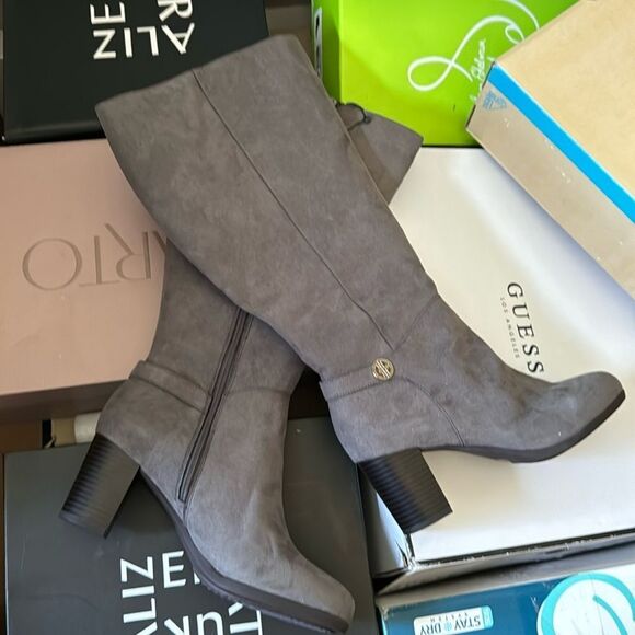 GIANI BERNINI Adonnys Memory-Foam Dress Boots (WIDE CALF) - Picture 5 of 7